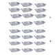 thumbnail image 3 of Toystoory Caja de embalaje desechable de papel de aluminio para alimentos, 12 Uds., único, multiuso, a prueba de aceite, para llevar, para Utensilios de cocina M poco profundo/sin tapa, 3 of 6