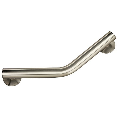Delta Faucet DAS5316-SN Barre de Sécurité pour Douche avec Décoratif Incliné 16 Pouces x 1 1/4 Pouces, Nickel Satiné