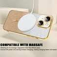 Compatible with iPhone 14 Glitter Case with Camera Lens