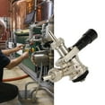 thumbnail image 5 of Kegs Couplers Draft Beer Dispensing Head Kegs Tap Dispenser Beer Kegerator Tap Beer Barbs Connectors Stainless Steel Texture, 5 of 9