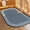 Blue, variant on Super Absorbent Diatomite Bathroom Floor Mat with Non Slip Rubber Backing for Shower, Sink, and Toilet Areas - Quick Drying and Easy to Clean