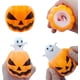 thumbnail image 1 of 4 bolas de estrés con cabeza de calabaza de descompresión, juguetes para aliviar el estrés para niños y adultos, juguetes sensoriales para Halloween, oficina, cumpleaños (negro), 1 of 5
