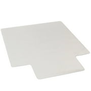 Transparent Nonslip Mat Chair Cushion for Living Room Study Office Floor Protect Transparent 430 * 600 * 1.5mm