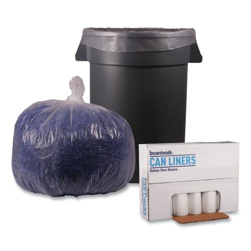 Recycled Low-Density Polyethylene Can Liners, 33 gal, 1.4 mil, 33 Recycled Low-Density Polyethylene Can Liners, 33 gal, 1.4 mil, 33