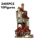 thumbnail image 4 of 2024 nueva edición de coleccionistas Burrow bloques de construcción compatibles 76437 ladrillos modelo juguete niños regalo de cumpleaños de Navidad, 4 of 5