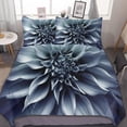 thumbnail image 1 of HAHDAXIA Flower Bedding Solid Comforter Set for All Seasons,3 Pieces(1 Comforter+2 Pillowcases),Soft Microfiber Bedding Set Full(79"x90"), 1 of 7