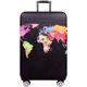 thumbnail image 3 of Funda protectora para equipaje con diseño de mapa del mundo, funda elástica para maletas de viaje, fundas antipolvo para accesorios de viaje de 18 a 32 pulgadas, 3 of 5
