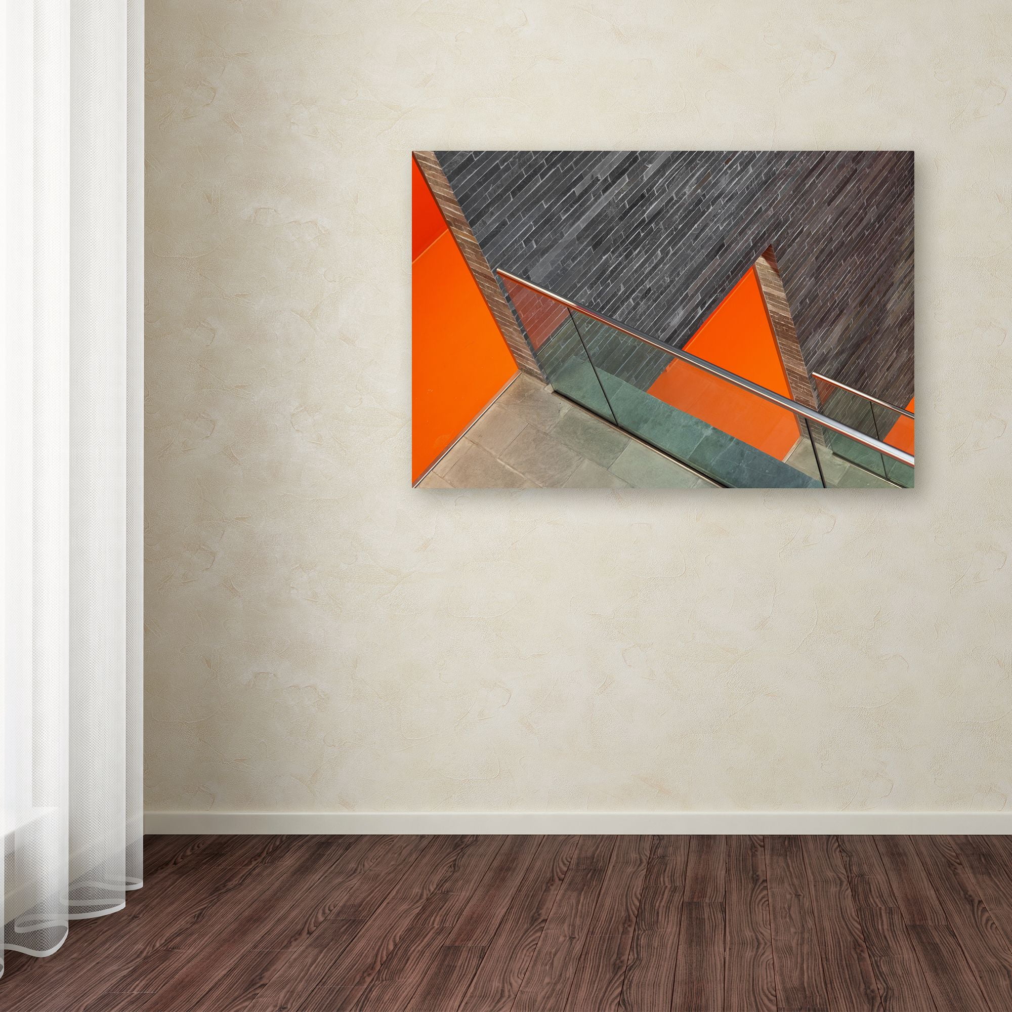 Trademark Fine Art 'Repeat The Orange' Canvas Art by Jeroen Van De