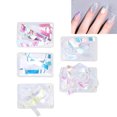 thumbnail image 4 of Art des Ongles Cellophane, Feuille de Cellophane Colorée Exquise pour Salon de Manucure Domestique, 4 of 8