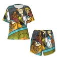 thumbnail image 4 of Lsque Scooby-Doo Women's Short-Sleeved Pajama Set - 2 Piece Soft and Lightweight Sleepwear Set-Large, 4 of 9