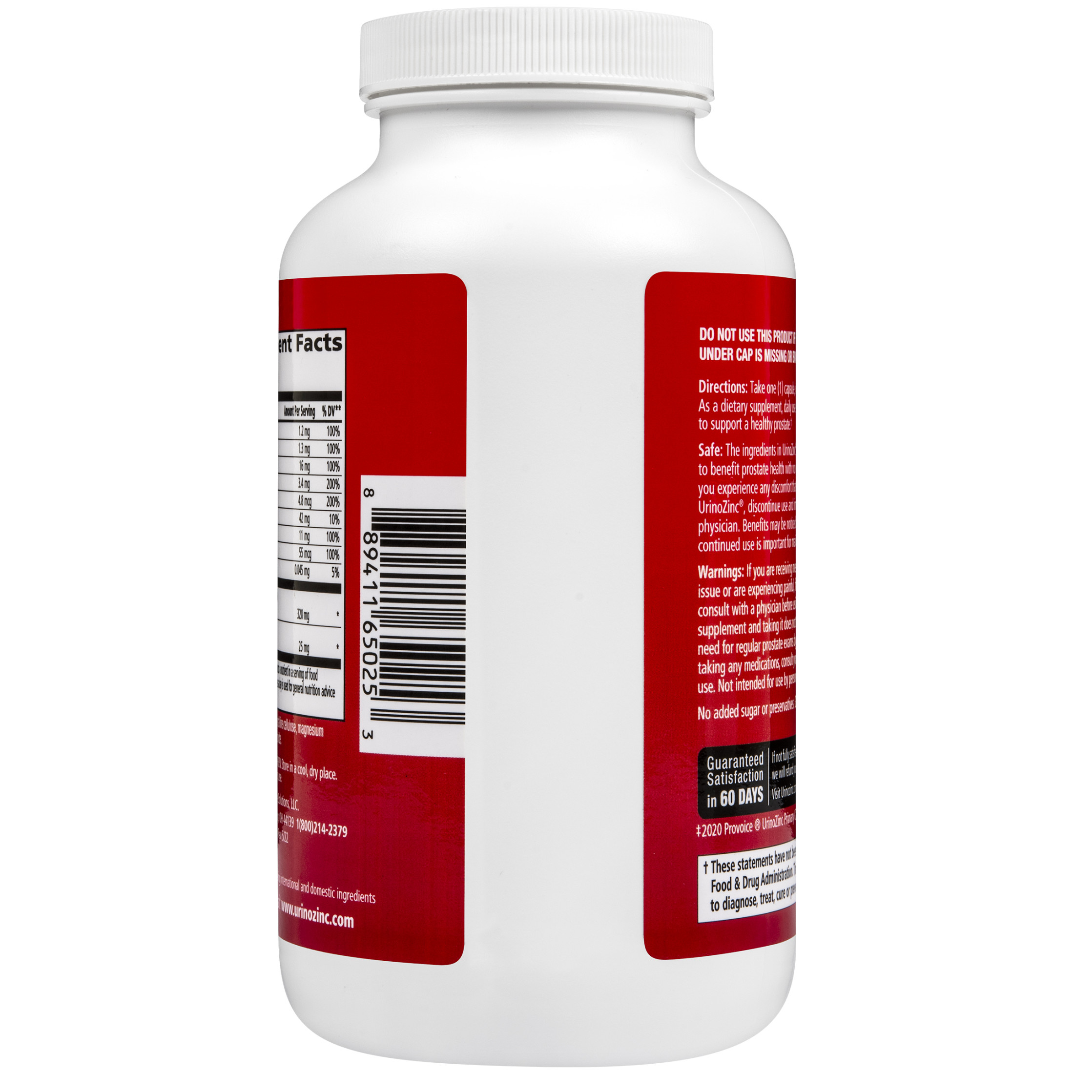 Urinozinc One per Day with Saw Palmetto 250 Count