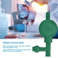 thumbnail image 4 of Kenally Llenadora de pipetas cuantitativa de presión segura con bulbo de succión de goma de laboratorio con 3 válvulas (verde) Herramientas y ferretería Kenally TO004142-00, 4 of 6