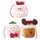 thumbnail image 4 of RV 3 uds decoraciones navideñas bolsa de lino con cordón bolsa de manzana bolsa de dulces bolsa de regalo para niños mayores 13*10cm Sailing Electrónica, 4 of 5