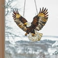 thumbnail image 2 of Eagle Suncatcher Hanging Sign, Bald Eagle Window Hanging, Eagle Home Decor, Patriotic Eagle Suncatcher, Nation Pride, Wall Hanging, 2 of 4