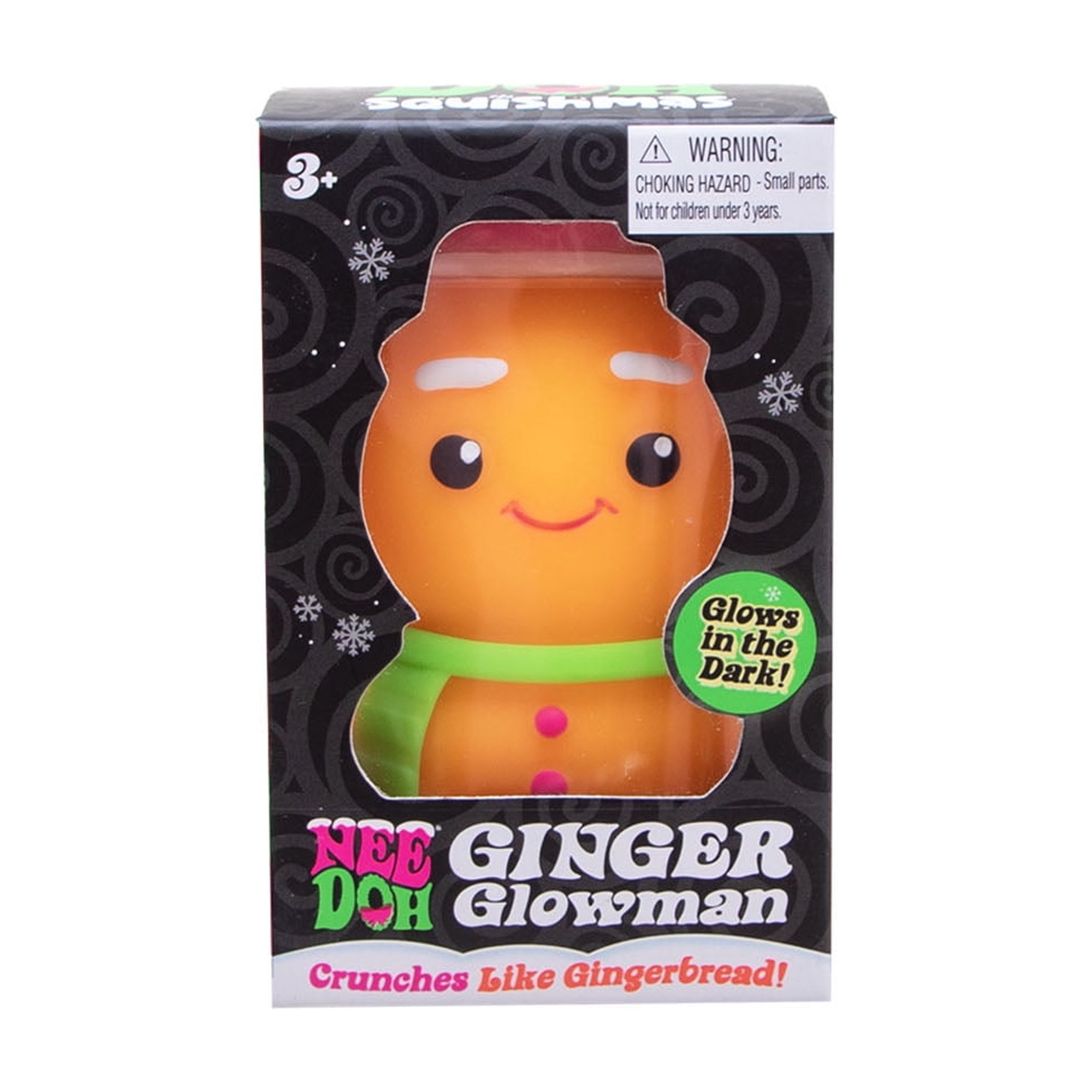 NeeDoh Ginger Glowman – The Squishy, Novelty & Gag Toys for Children Ages 3+