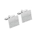 thumbnail image 1 of Gemelos Sunnimix Cuadrados para Camisa de Boda Plata, 1 of 6