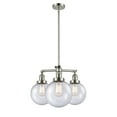 thumbnail image 5 of Innovations Lighting 207-8 Beacon Beacon 3 Light 22" Wide Chandelier - White, 5 of 7