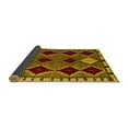 thumbnail image 2 of Ahgly Company Indoor Rectangle Abstract Yellow Modern Area Rugs, 2' x 5', 2 of 4
