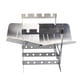 thumbnail image 3 of Estufa de acero inoxidable para acampar, mochilero, parrilla para barbacoa, patio trasero, utensilios de cocina para Picnic, estante para asar, accesorios de regalo para campistas Inevent OD019666-00B, 3 of 7
