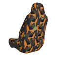 thumbnail image 2 of Lsque German Shepherd Dog Pattern Car Seat Covers for Front Seats , Waterproof Seat Covers for Cars, Sporty Front Seat Covers,Car Seat Cover Protector Front Seats, 2 of 5