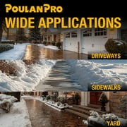 Poulan Pro Single Stage Gas Snow Blower 18 with Electric Start, 190° Remote Chute Control