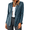 Blue【Mix, Match & Rotate: Stock Up on Daily Colors】, variant on Blazers for Women Jackets Long Sleeve Notched Lapel Single Breasted Business Casual Work Office Faux Suede Blazer Coat with Pockets ,Brown Size S
