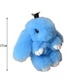 thumbnail image 3 of TopLLC Rabbit Costume Mignon Rabbit Pendant Porte-Clés Accessoires de Sac Soft Rabbit Velvet Ball Pendant Handmade Soft Rabbit Velvet Ball Pendant, 3 of 4