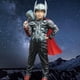 thumbnail image 3 of Disfraces de superhéroes para niños, disfraces de cosplay de Thor con músculos, ropa con Harmmer, disfraces de superhéroes para Halloween para niños de los Vengadores, día del niño, 3 of 4