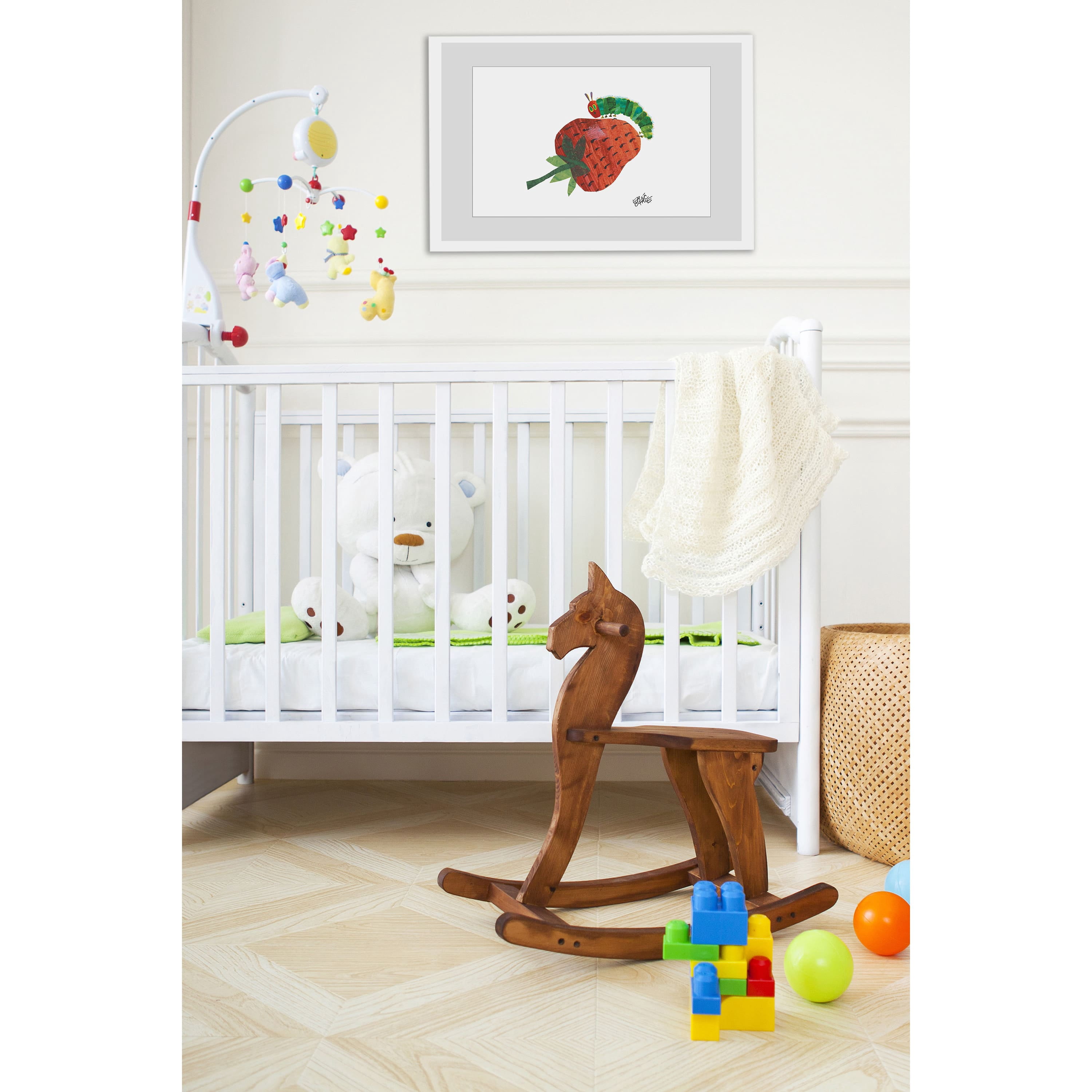 Eric Carle Over the Strawberry Framed Art Print