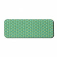 thumbnail image 1 of Floral Computer Mouse Pad, Blossom Petals in Childish Style Daisy Flowers Cartoon Retro Spring, Rectangle Non-Slip Rubber Mousepad Large, 31" x 12", Sky Blue Yellow Dark Grey, by Ambesonne, 1 of 2