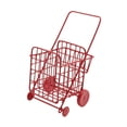 thumbnail image 1 of Accesorio Para Casa De Muñecas Zulema Carro De Compras Rojo 1/12 Decoración, 1 of 8