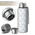 thumbnail image 2 of Christmas 20oz Stainless Steel Thermal Bottle with Tea Filter and Cup Lid, Vacuum Insulated Coffee Mug with 316L Inner Liner, Leakproof Travel Thermos for Office, Commute & Outdoor, 2 of 7