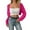 Hot Pink, variant on Arlun Cropped Cardigan Sweaters for Women Shrugs Long Sleeve Knit Open Front Cardigans Outwear Bolero Shrug Slim Fit Casual Solid Color Fall Fashion Thin Coat White XL
