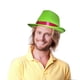 thumbnail image 1 of Sombrero Fedora de lentejuelas Dress Up America Verde Talla única, 1 of 2
