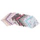 thumbnail image 2 of Fabric Patchwork Craft Cotton Material Batiks Mixed Squares Bundle, 10 x 10cm, 50-Pack, 2 of 5