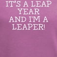thumbnail image 3 of CafePress - It's A Leap Year And I'm A Leaper T Shirt - Women's V-Neck Dark T-Shirt, 3 of 4