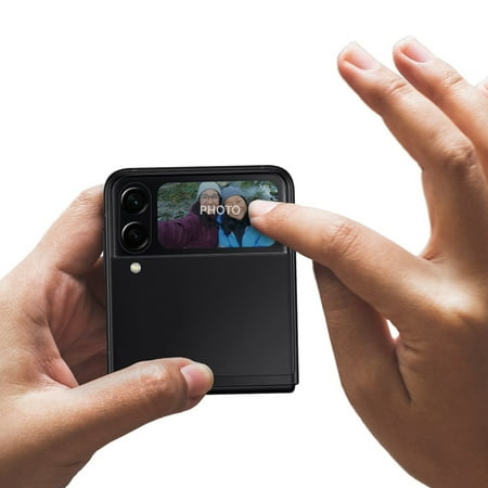 ZAGG - InvisibleShield Ultra Clear+ with D3O Advanced Scratch & Shatter Screen Protector for Samsung Galaxy Z Flip3 5G