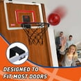 thumbnail image 6 of JBeeCtrl Indoor Basketball Hoop for Kids Mini Hoop over the Door with Electronic Scoreboard Wall Mounted Basketball Hoops for Kids Basketball Toy Gifts for Kids, 6 of 8