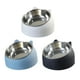 thumbnail image 1 of 3 cuencos de metal elevados para gatos y perros, antideslizantes, para perros pequeños y medianos. Azul y blanco, 1 of 9