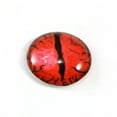thumbnail image 2 of Swirling Red Dragon Glass Eyes, 2 of 7