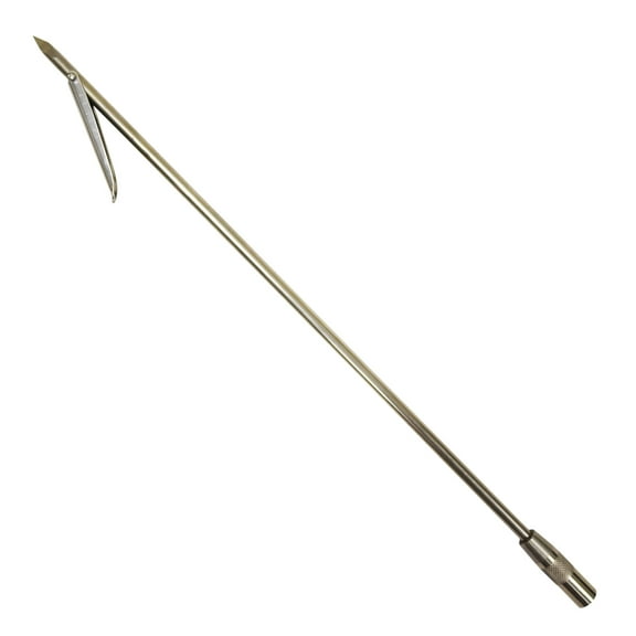 Palantic 18" Stainless Steel spear shaft with tri - cut tip & single barb