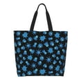thumbnail image 1 of Balery Blue Octopus Bolsa Tote Estilo Estético con Cremalleras, Bolsa de Hombro, Bolsa de Compras Grande y Plegable, 1 of 8