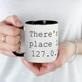 thumbnail image 5 of CafePress - There's No Place Like 127.0.0.1 (Home) Geek Mug - 11 oz Ceramic Mug - Novelty Coffee Tea Cup, 5 of 6