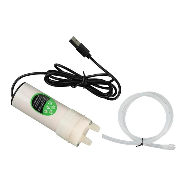 Bomba de transferencia de agua autocebante eléctrica USB para embotellado y elaboración de cerveza casera. Tubo de silicona de 200 cm