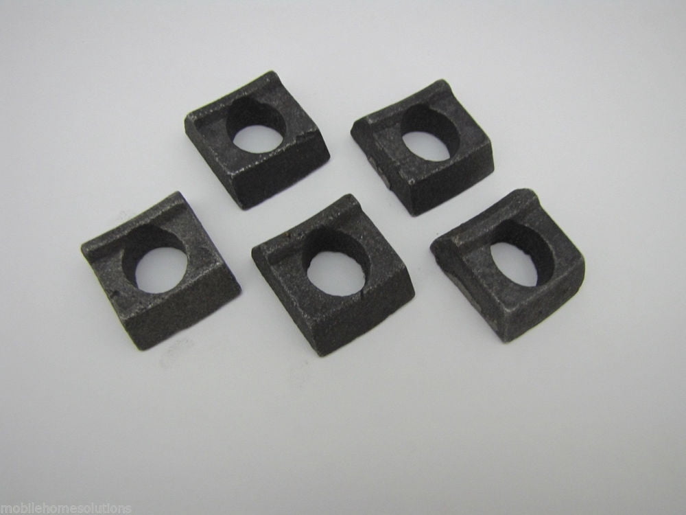 Mobile Home Wheel Rim Clamp "5 Pack" Wedge Block Lowboy Construction