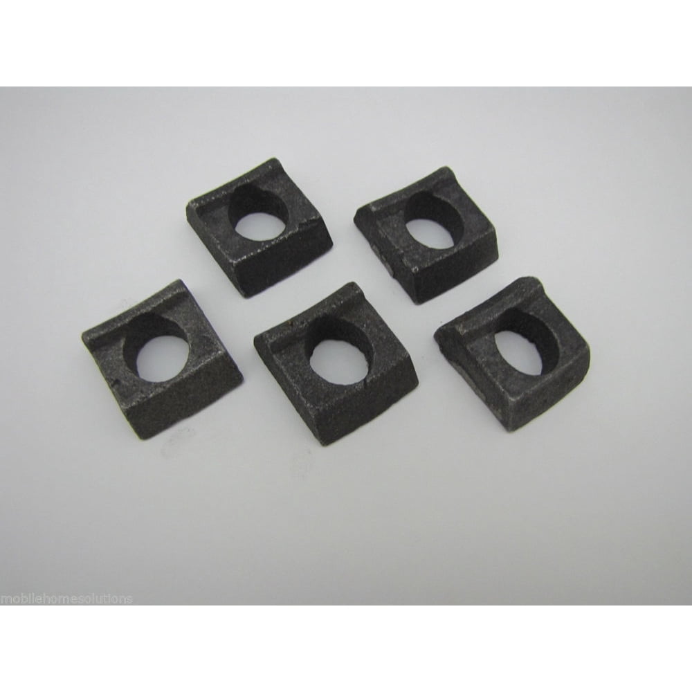 Mobile Home Wheel Rim Clamp "5 Pack" Wedge Block Lowboy Construction