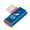 Blue, variant on Lightn to USB C OTG Adapter for Quick Charging 480Mbps Data Transmission