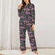 thumbnail image 2 of Balery Lovely Mom Ever Conjunto de Pijama con Estampado para Mujer, Conjunto de Dos Piezas con Manga Larga, Ropa de Dormir Suave con Bolsillos, Pijamas Cómodos-Large, 2 of 7