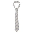 thumbnail image 1 of Fotbe Daisies Flowers Corbata Clásica para Hombre con Estampado – Corbata de Seda Jacquard Tejida, para Negocios, Bodas y Eventos Formales, 1 of 7