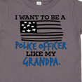 thumbnail image 4 of Inktastic I Want to Be a Police Officer Like My Grandpa Boys or Girls Toddler T-Shirt, 4 of 5